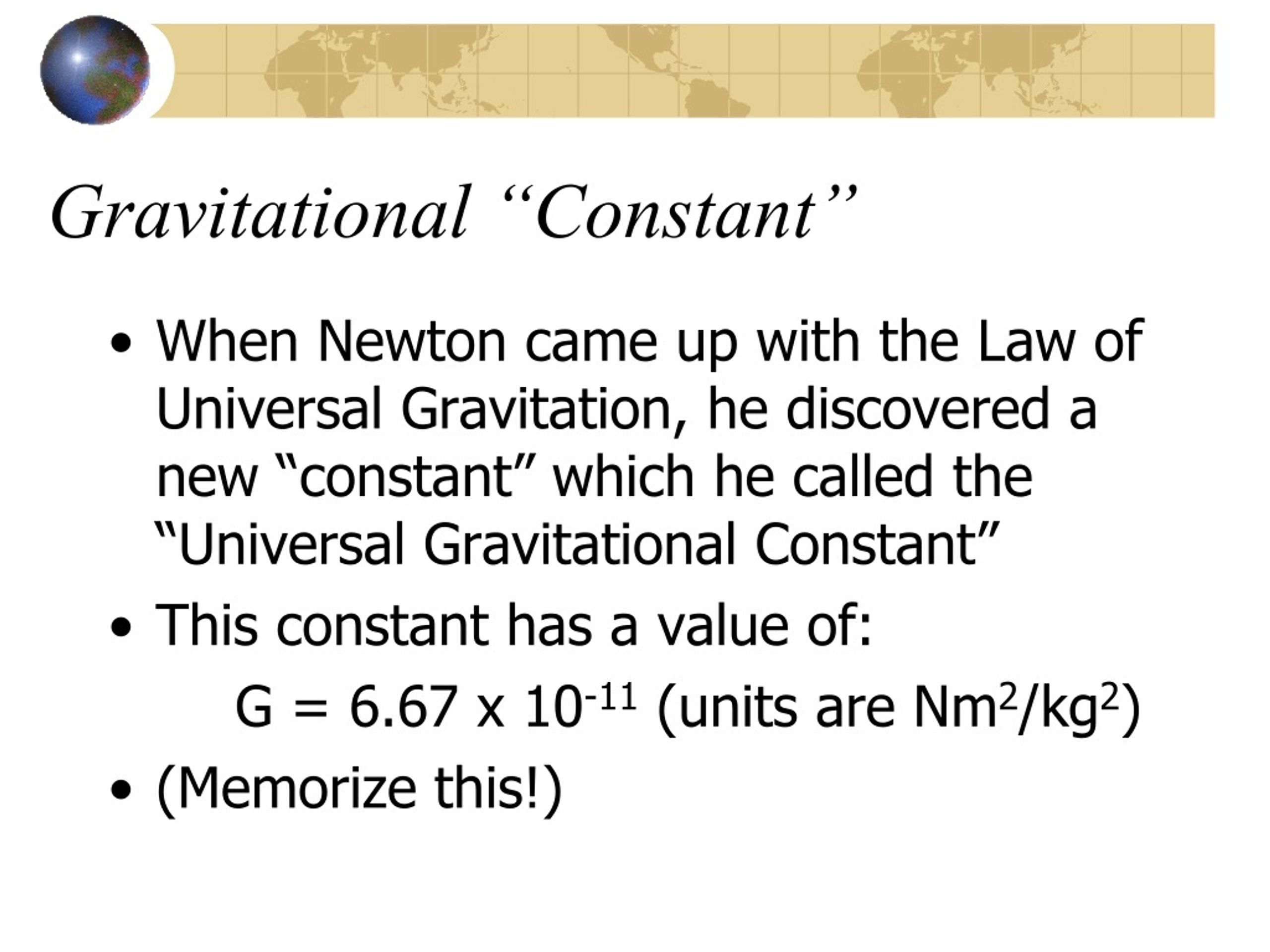 Ppt Newtons Law Of Universal Gravitation Powerpoint Presentation Free Download Id1487521 3635