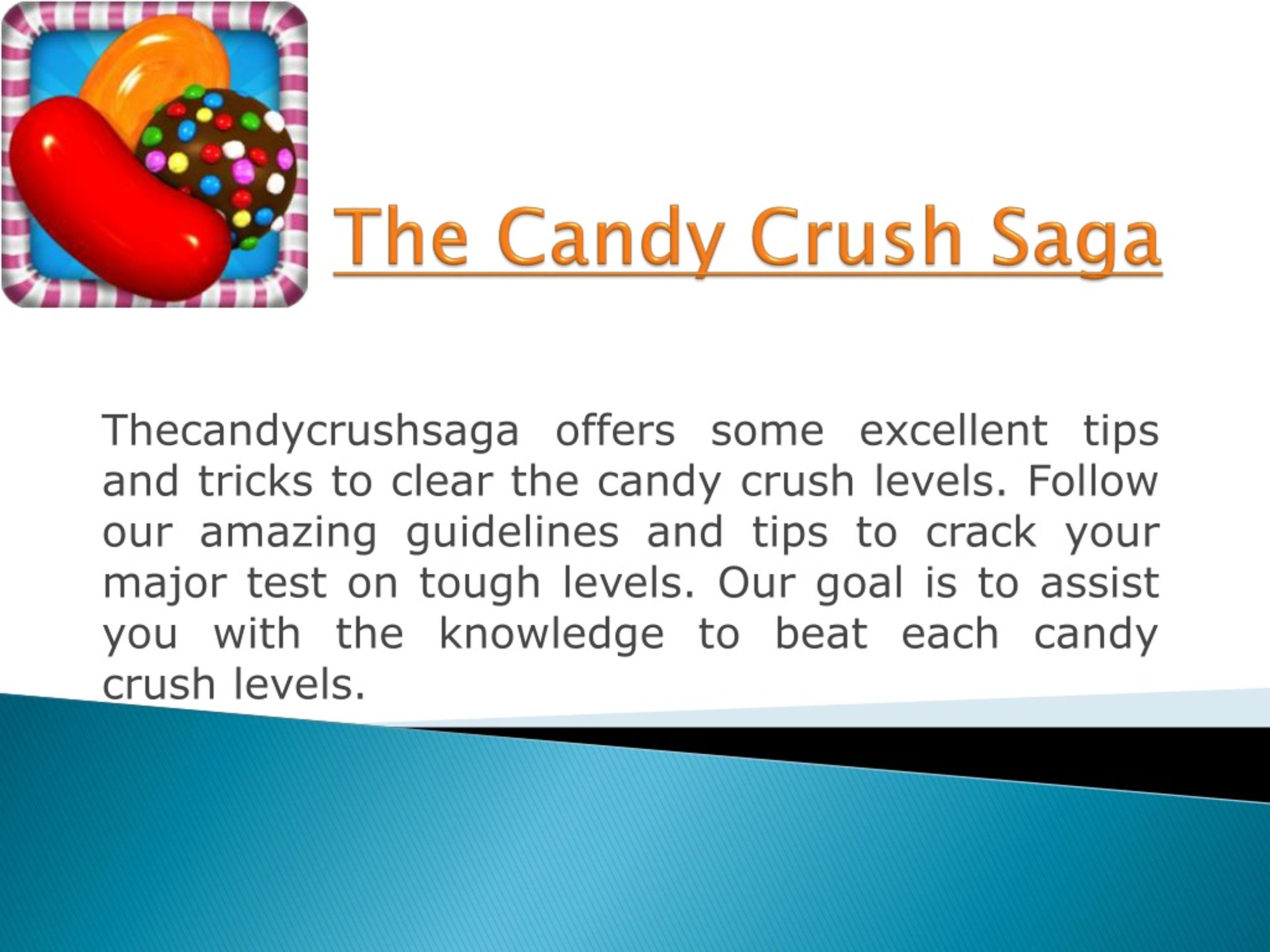 The Official Candy Crush Saga Top Tips Guide by Candy Crush