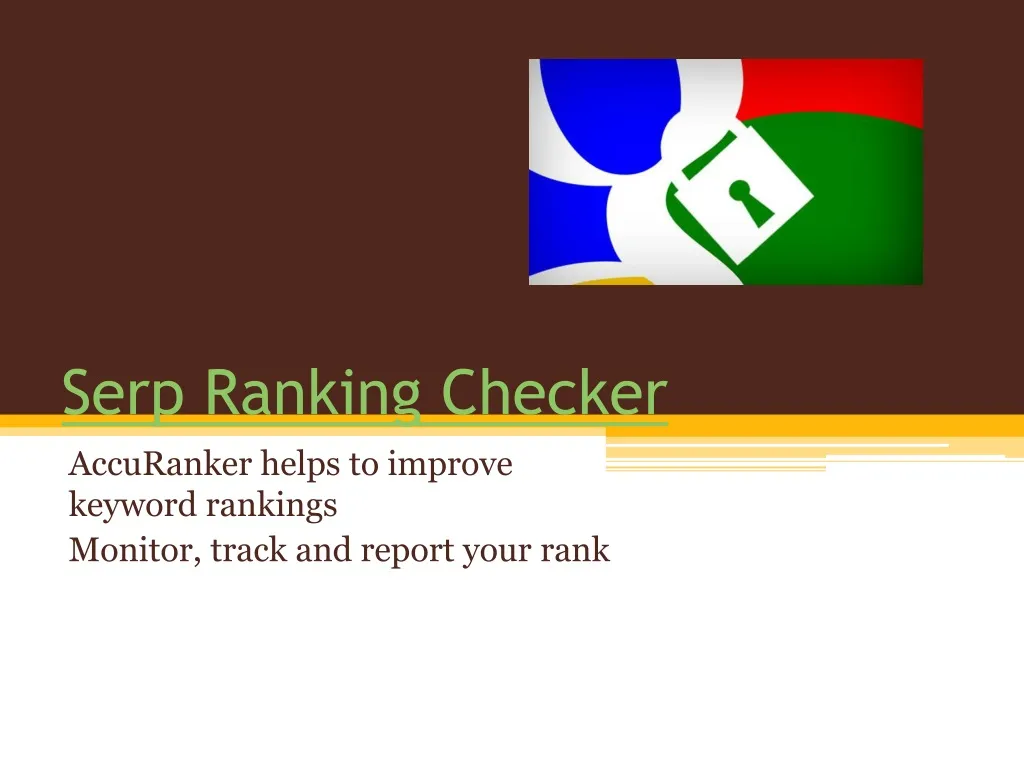 serp rank checker