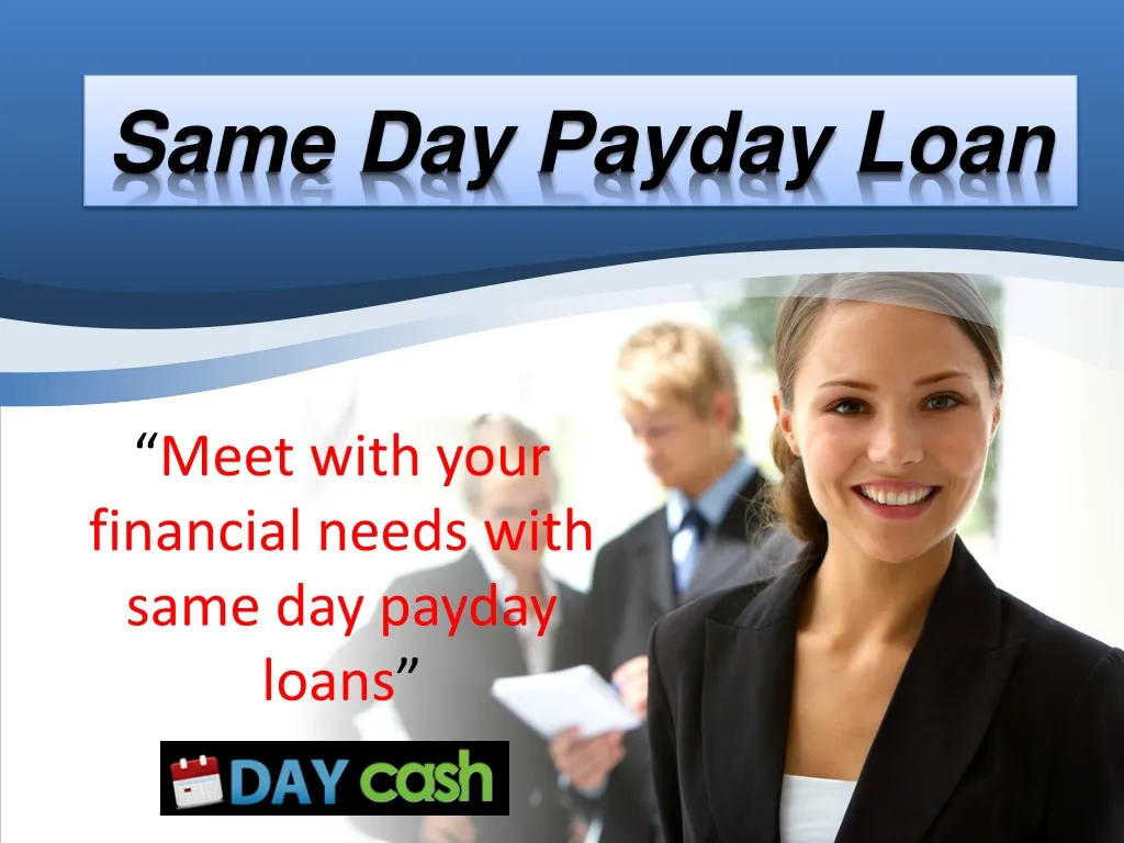 3 salaryday financial loans at a time