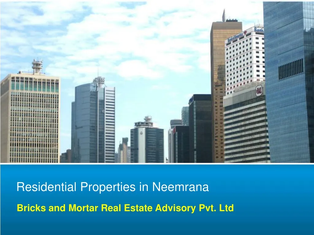 residential properties in neemrana n.