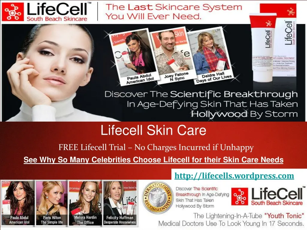 PPT - Lifecell Skin Care Delivering Astounding Anti-Aging Results ...