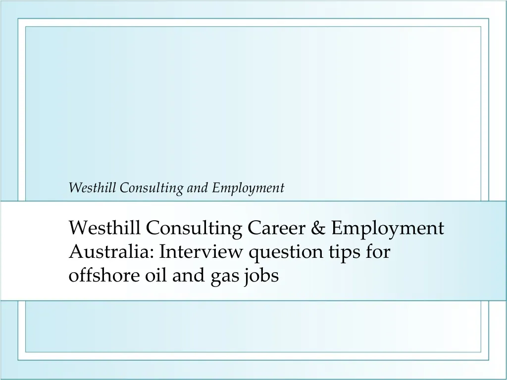 westhill consulting and employment n.