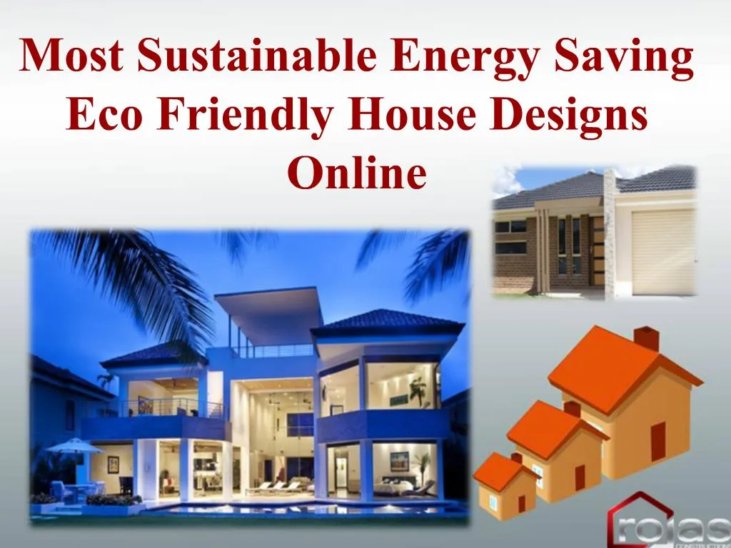 eco friendly house presentation