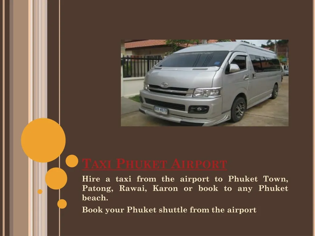 taxi phuket airport n.