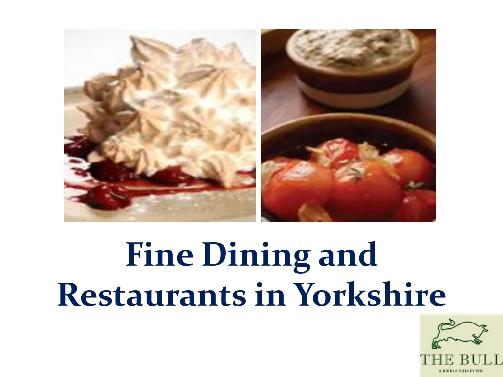 fine dining and restaurants in yorkshire n.