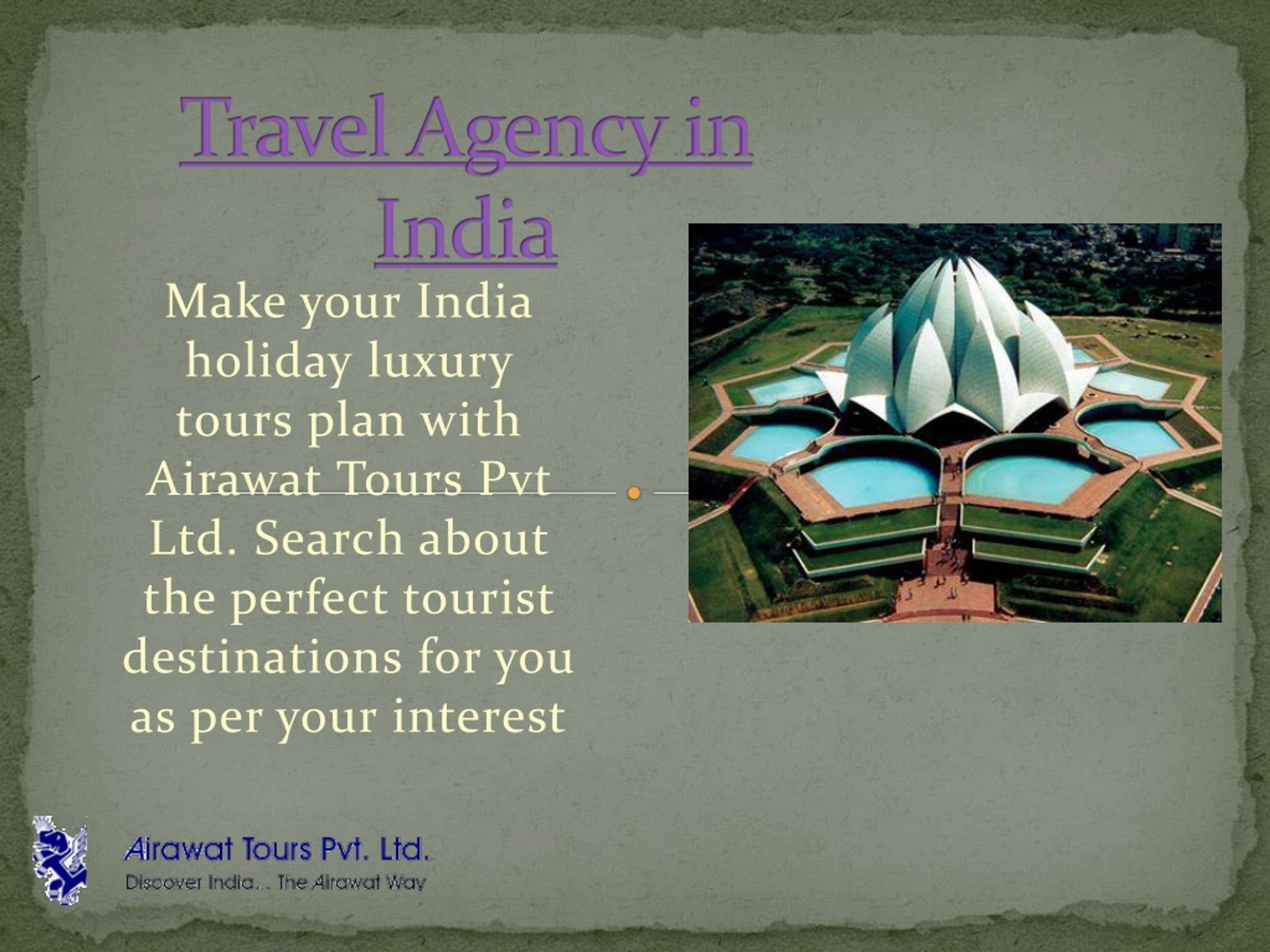 travel agent law india