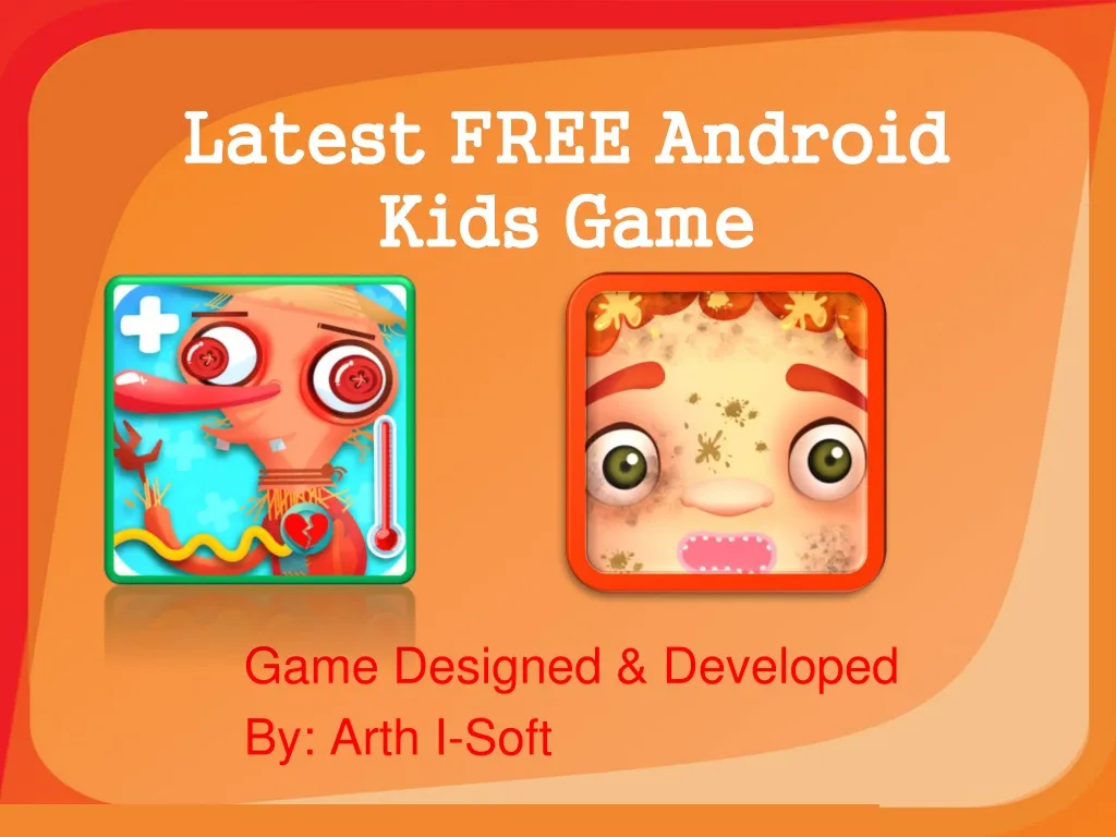 latest free android kids game n.