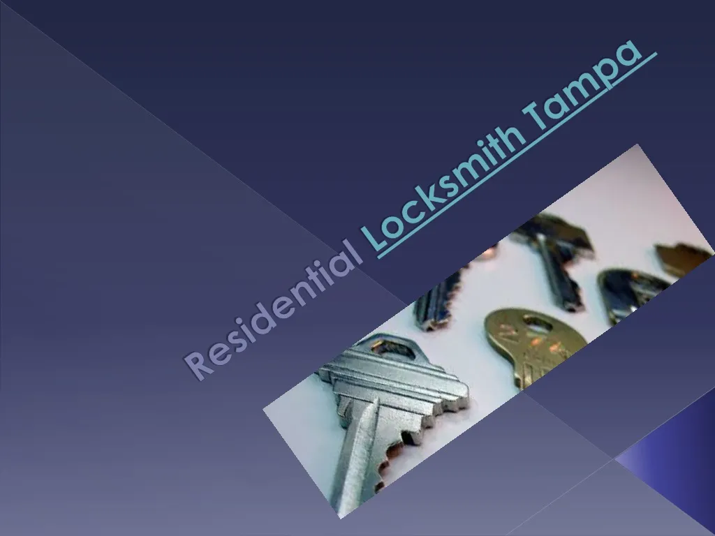 residential locksmith tampa n.