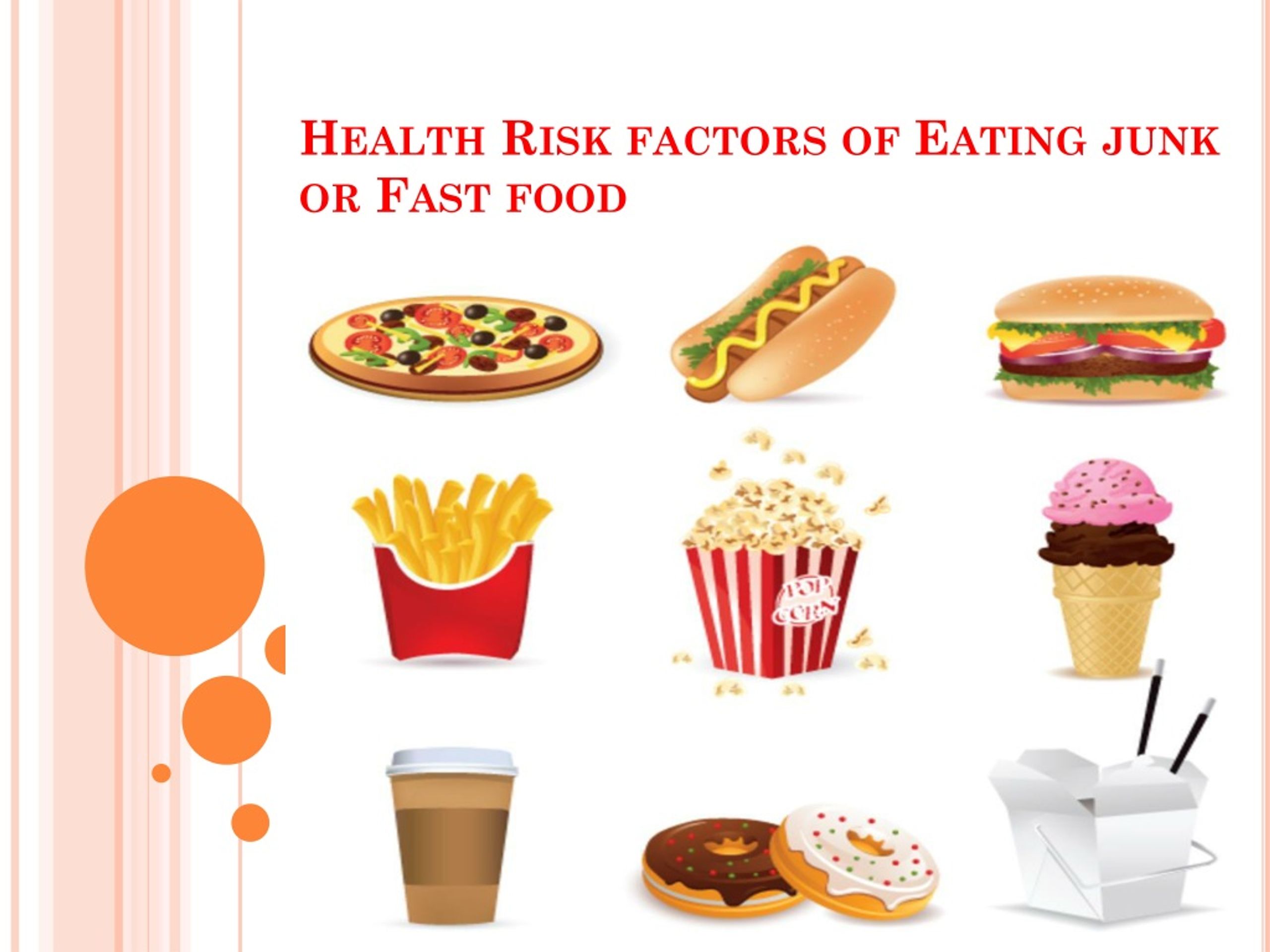 healthy food vs junk food ppt
