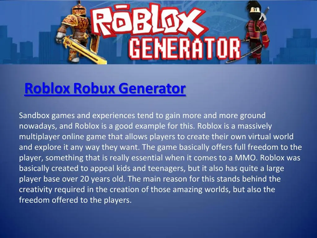 Roblox Generator Robux Download