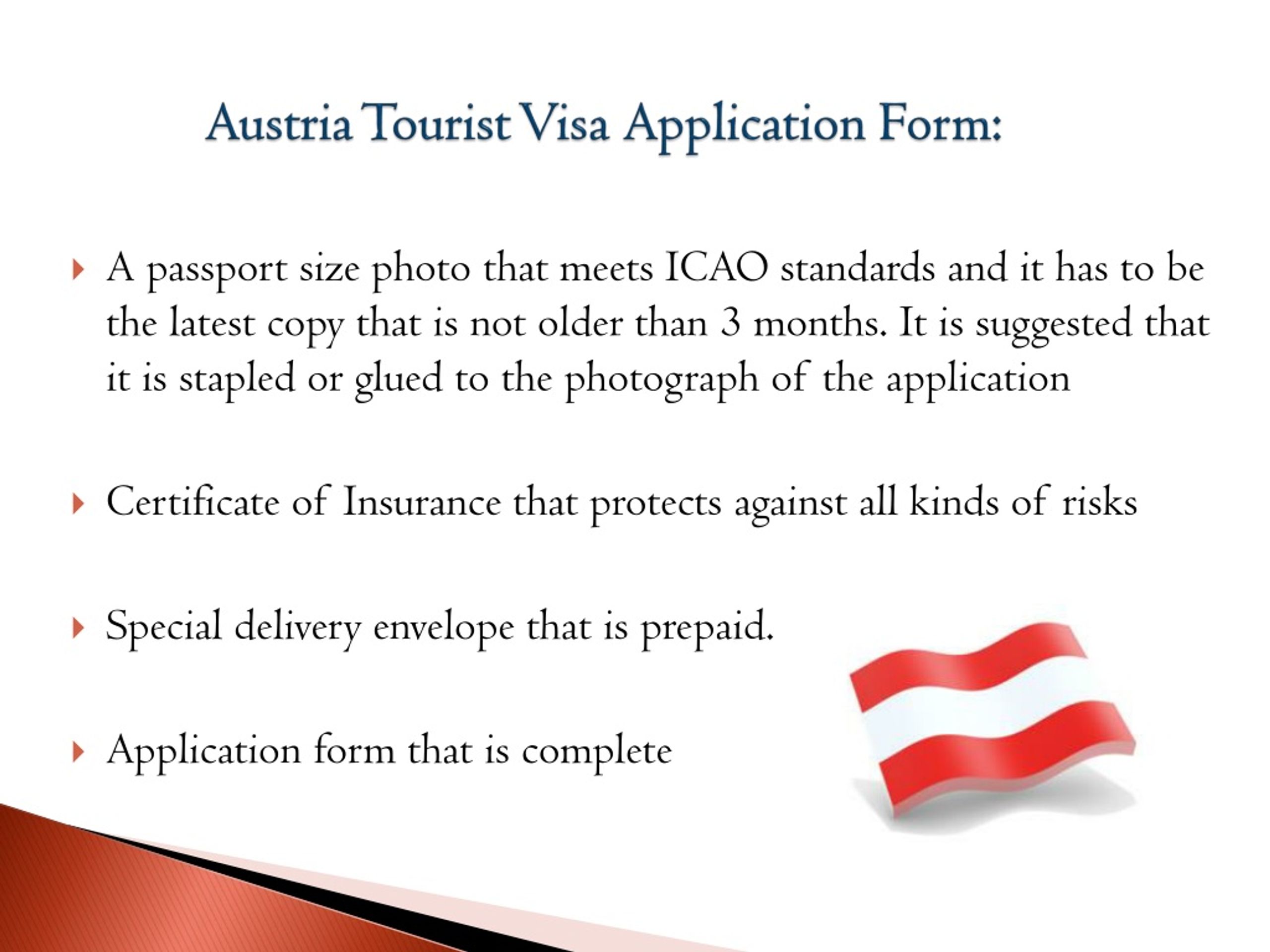 austria tourist visa requirements for indian citizens