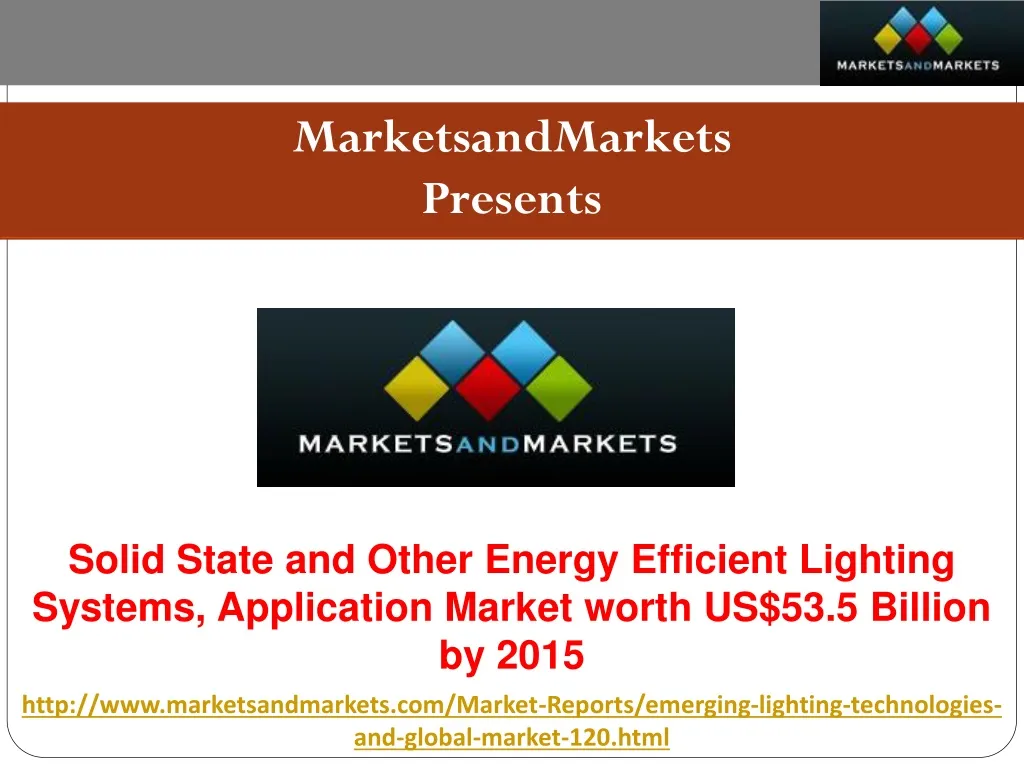 marketsandmarkets presents n.