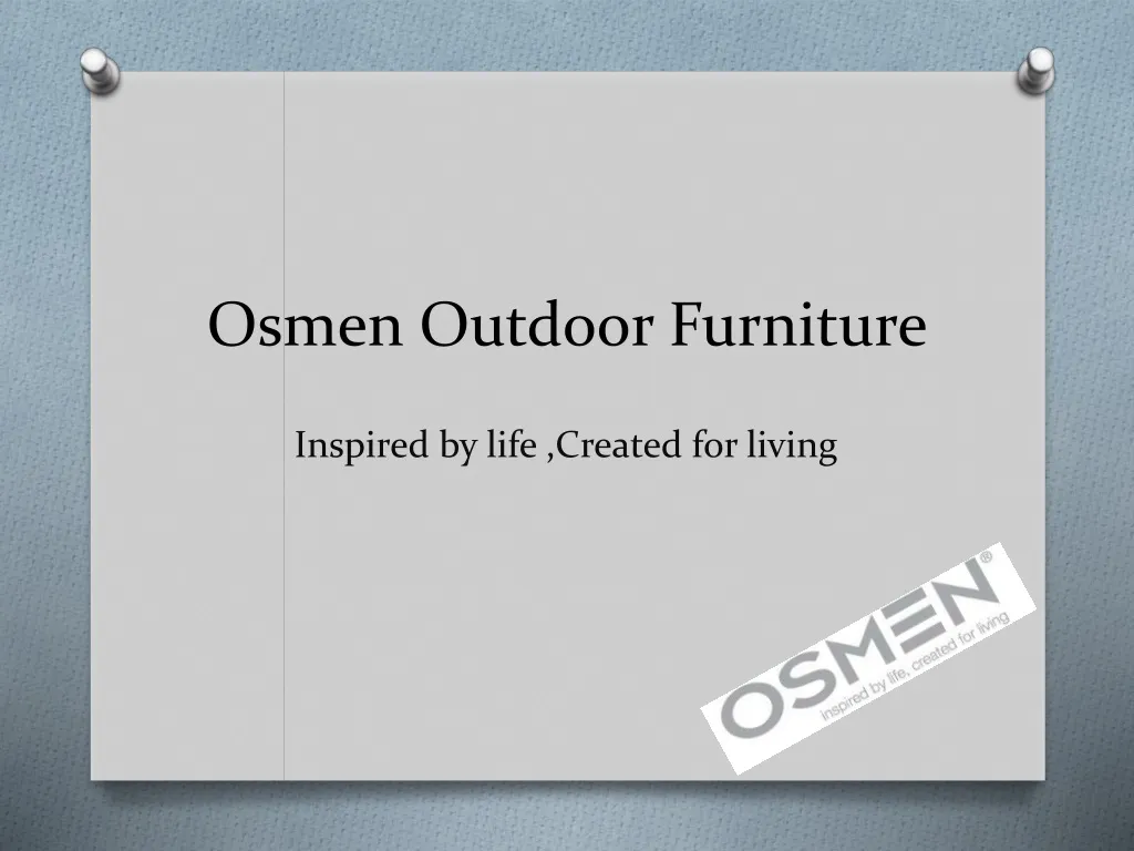 osmen outdoor furniture n.