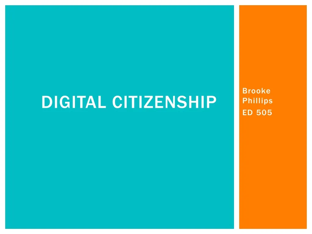 PPT Digital Citizenship Project PowerPoint Presentation, free