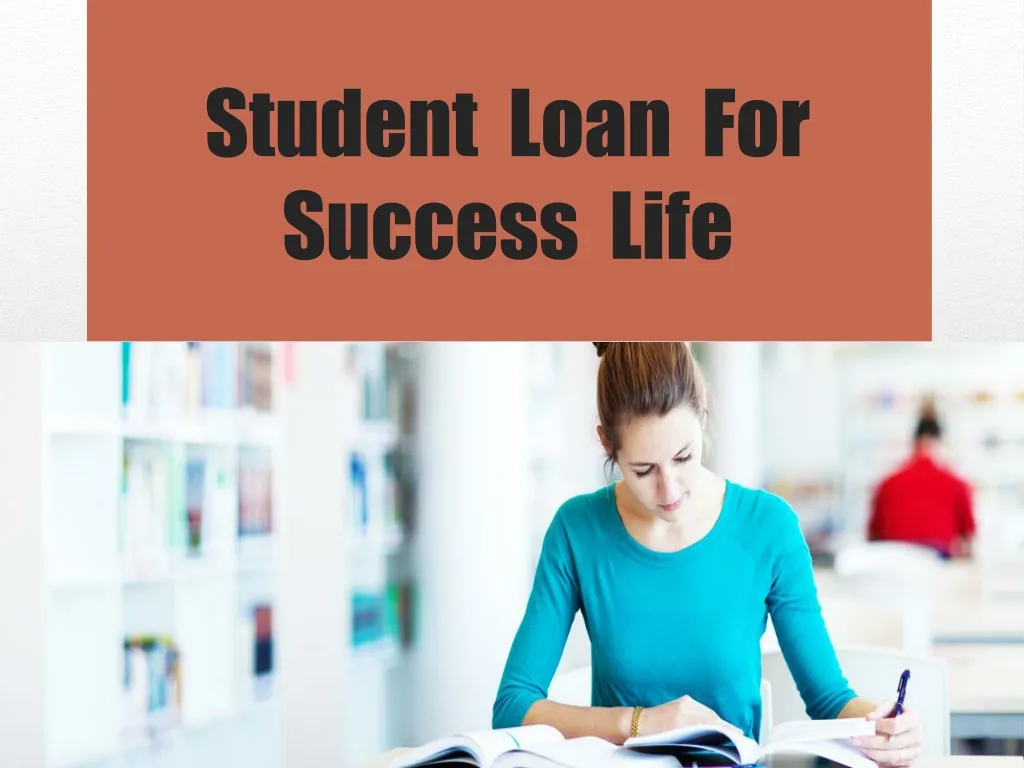 student loan for success life n.