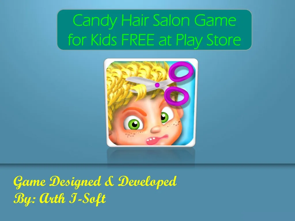 candy hair salon game for kids free at play store n.