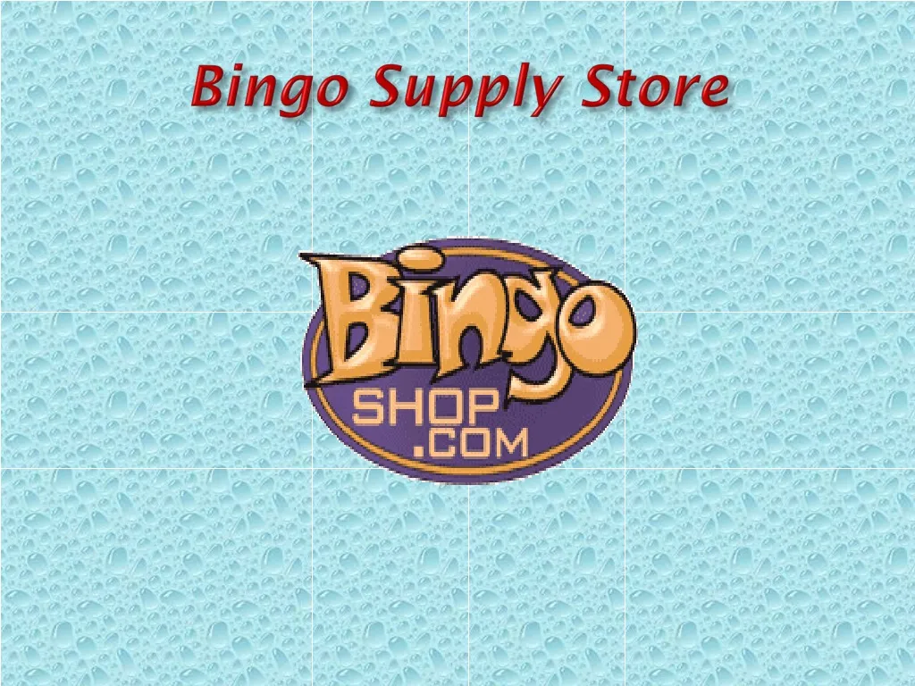 PPT Bingo Supply Store PowerPoint Presentation, free download ID