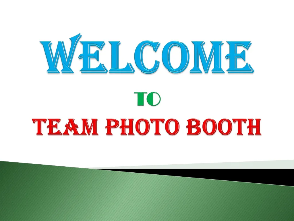 welcome to team photo booth n.