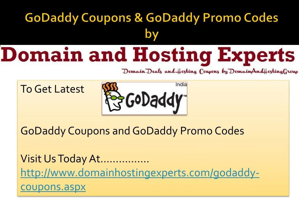 ppt-godaddy-coupons-godaddy-promo-codes-powerpoint-presentation