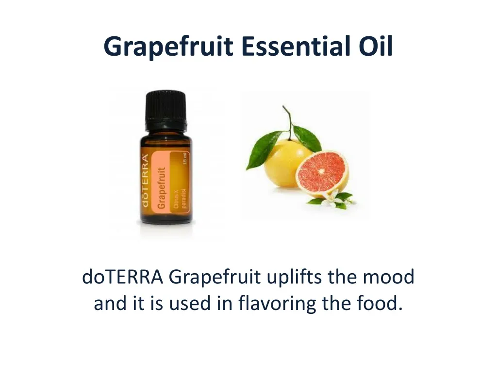 grapefruit essential oil n.