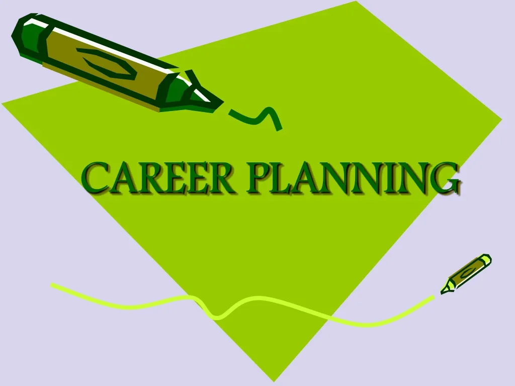 career planning n.