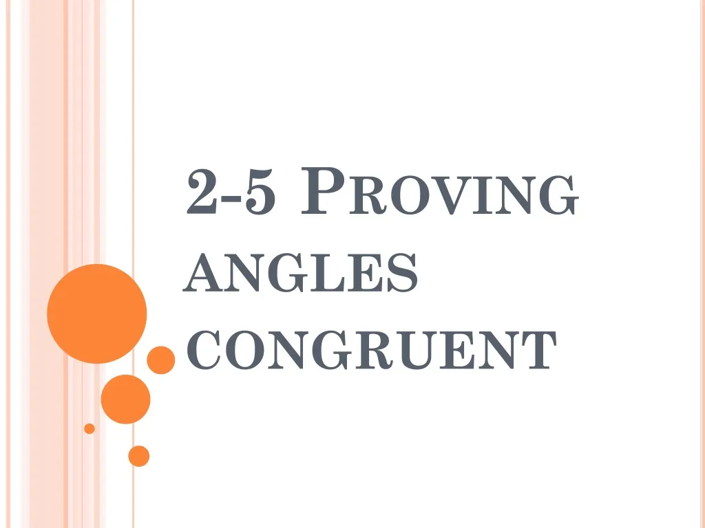 2 5 proving angles congruent n.