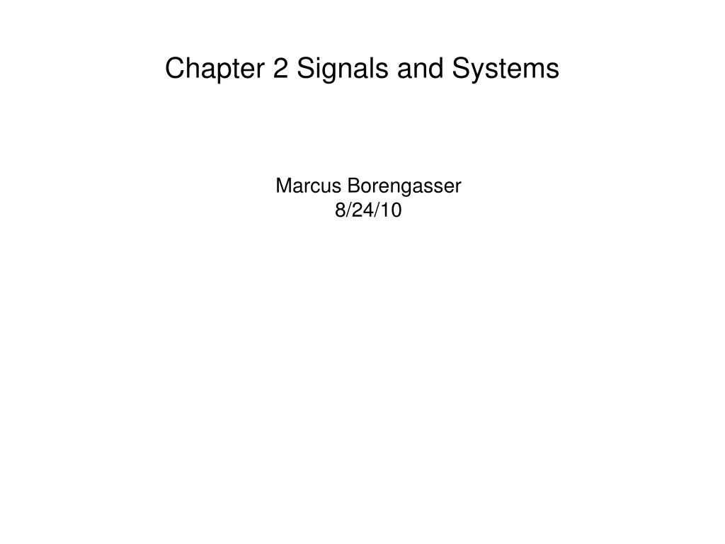 chapter 2 signals and systems n.