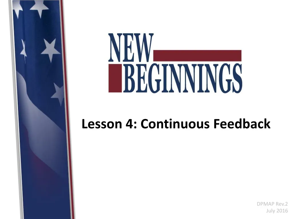lesson 4 continuous feedback n.