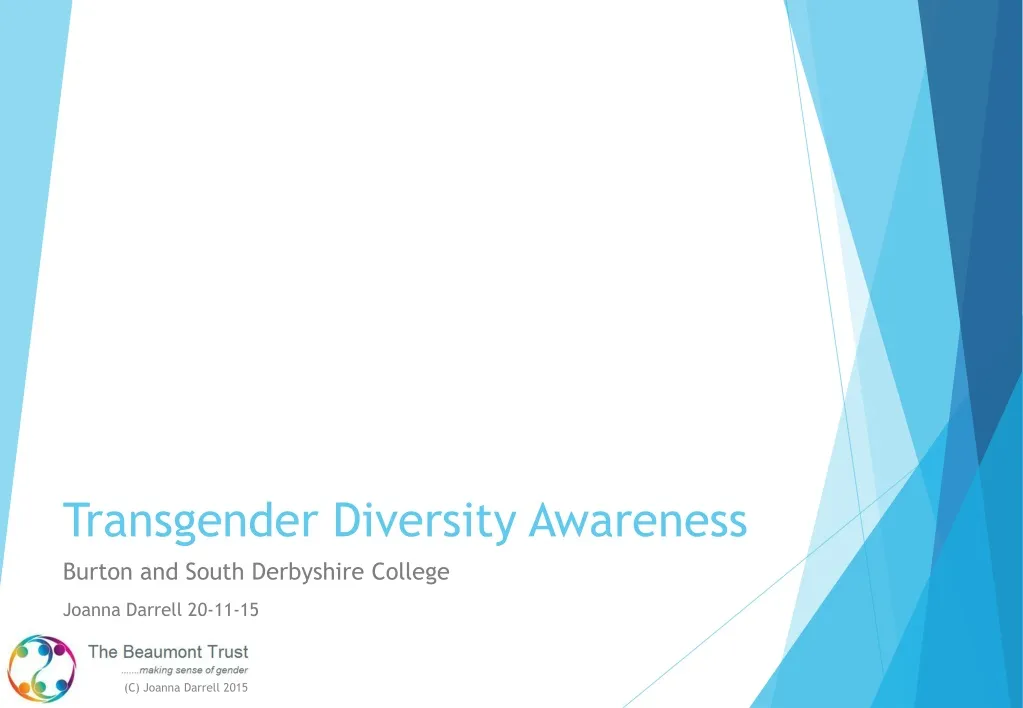 transgender diversity awareness n.
