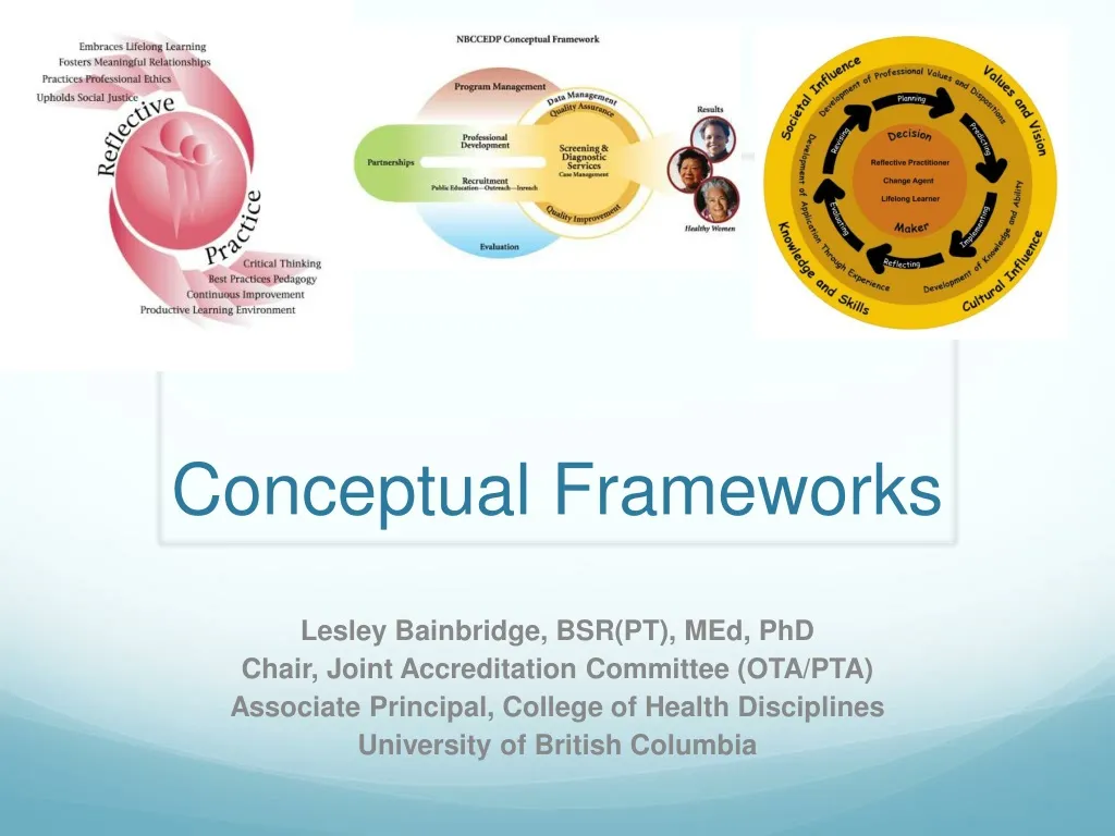 conceptual frameworks n.