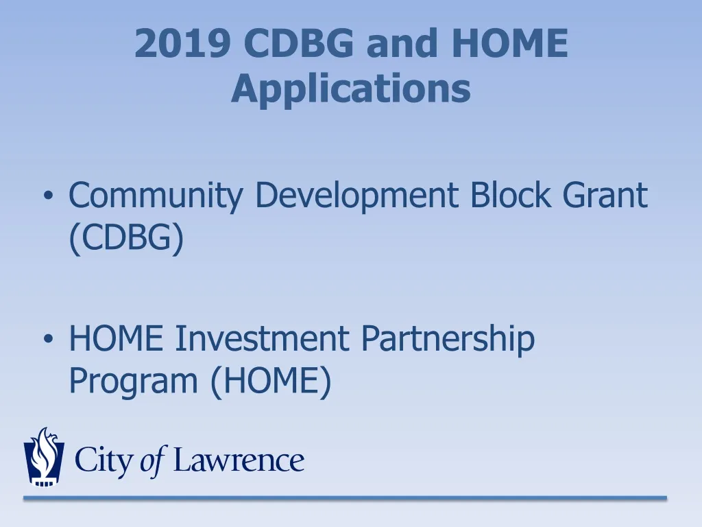 2019 cdbg and home applications n.