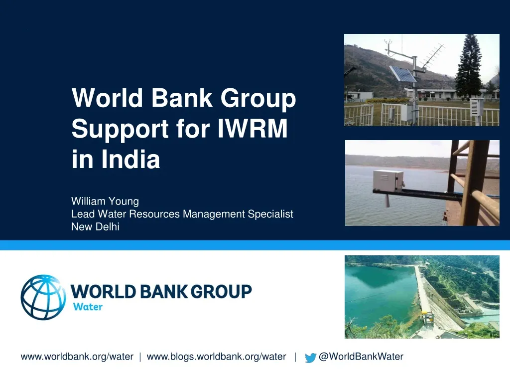world bank group support for iwrm in india n.