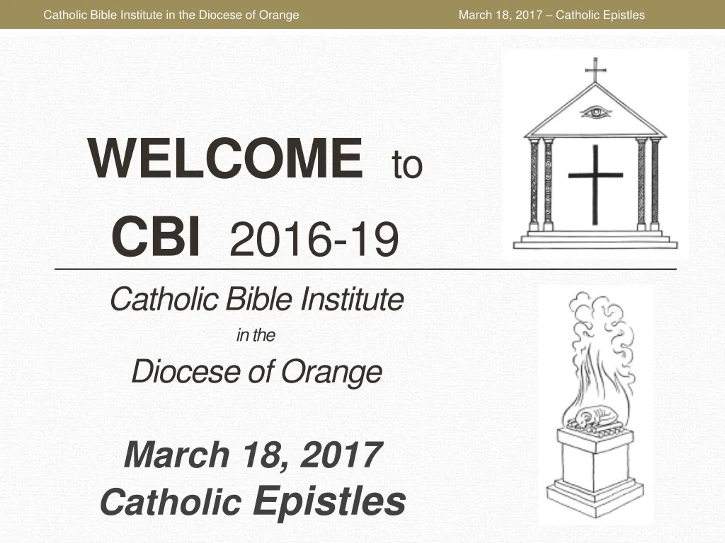 welcome to cbi 2016 19 catholic bible institute in the diocese of orange n.