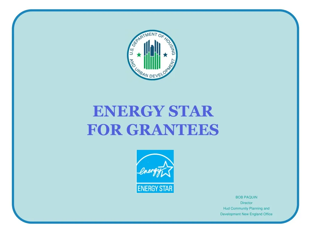 energy star for grantees n.