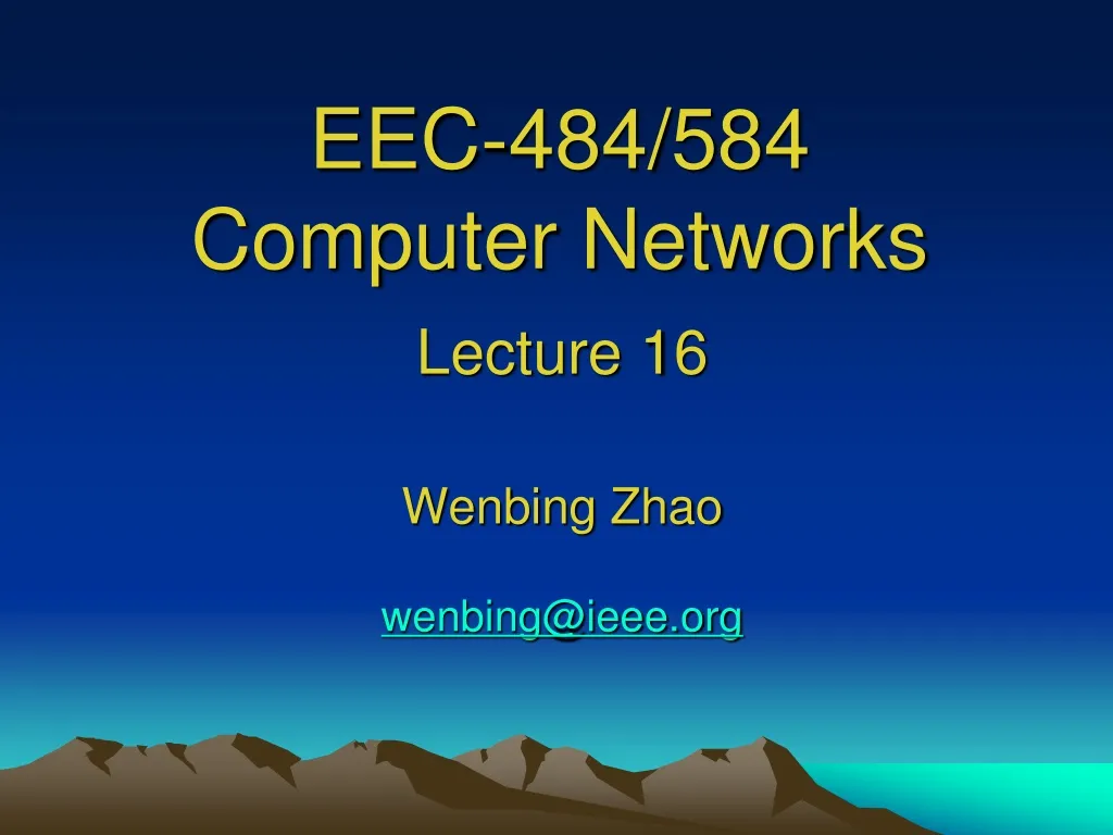 eec 484 584 computer networks n.