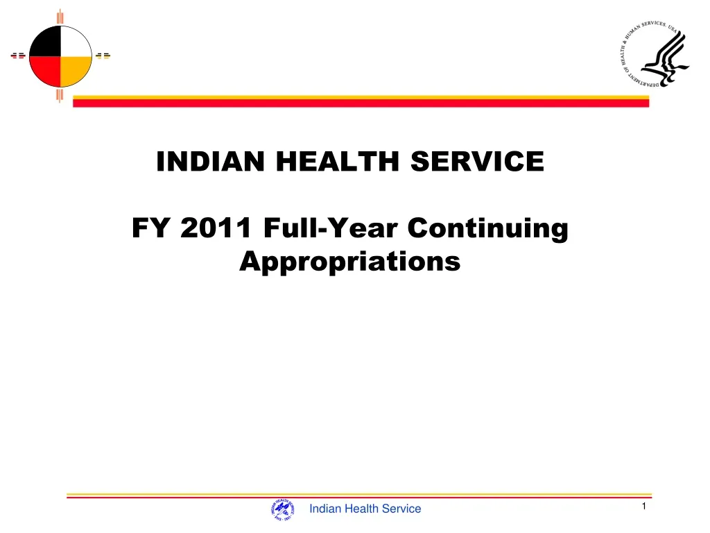 indian health service fy 2011 full year continuing appropriations n.