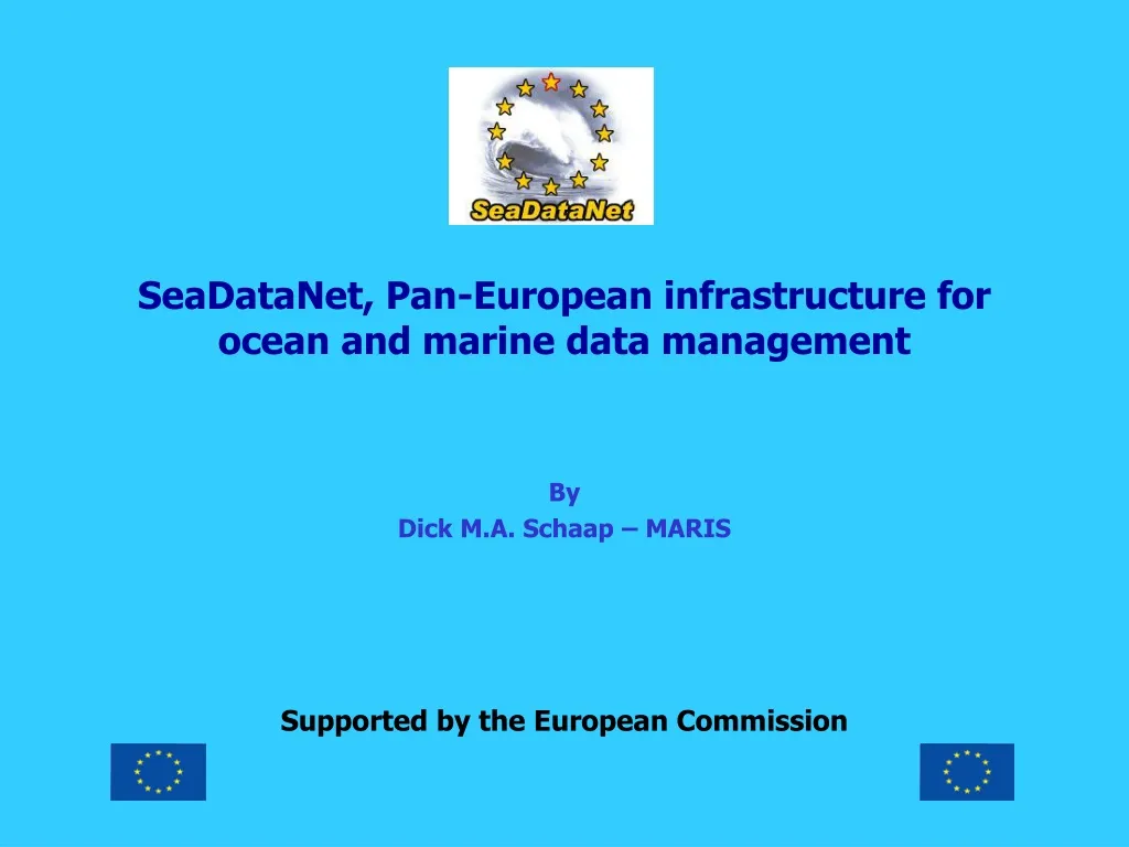 seadatanet pan european infrastructure for ocean n.