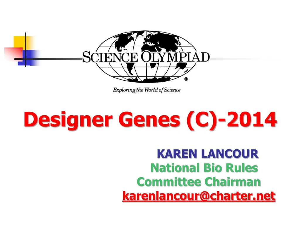 designer genes c 2014 n.