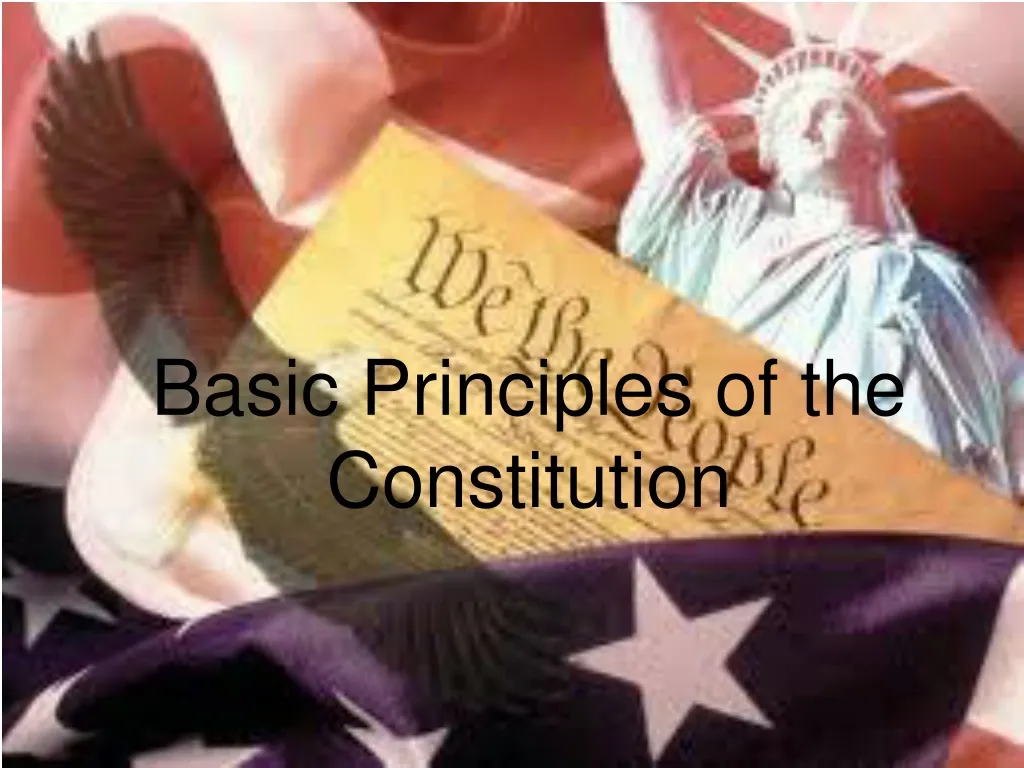basic principles of the constitution n.