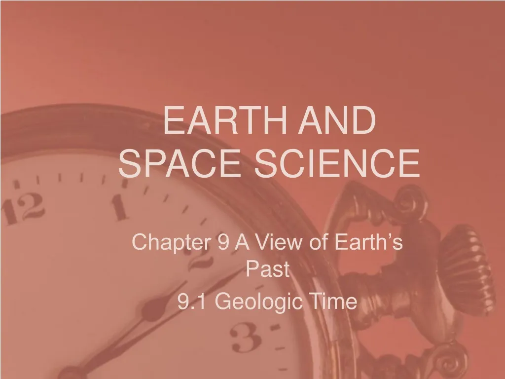 earth and space science n.