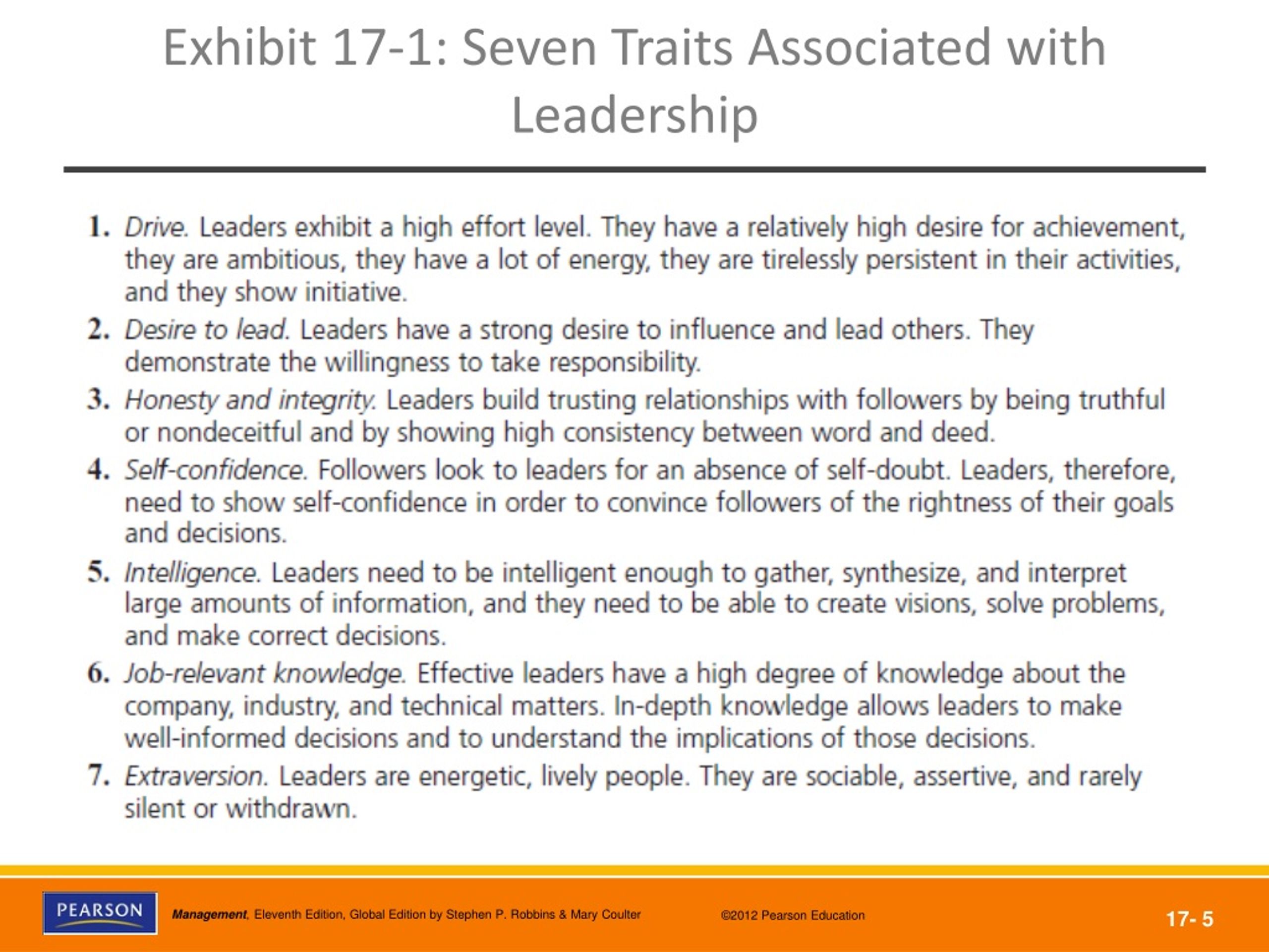 PPT - Define leader and leadership Compare and contrast early theories ...