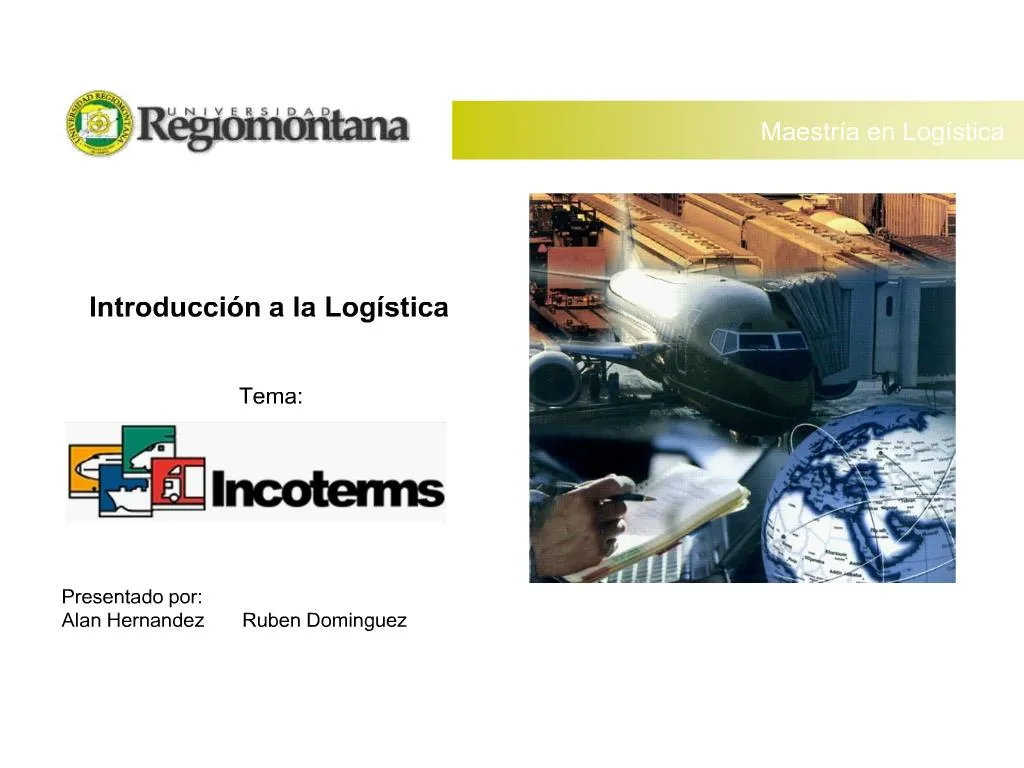 PPT - Introducci N A La Log Stica PowerPoint Presentation, Free ...