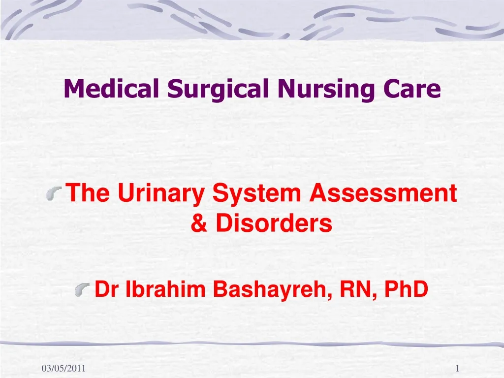 medical surgical nursing care n.