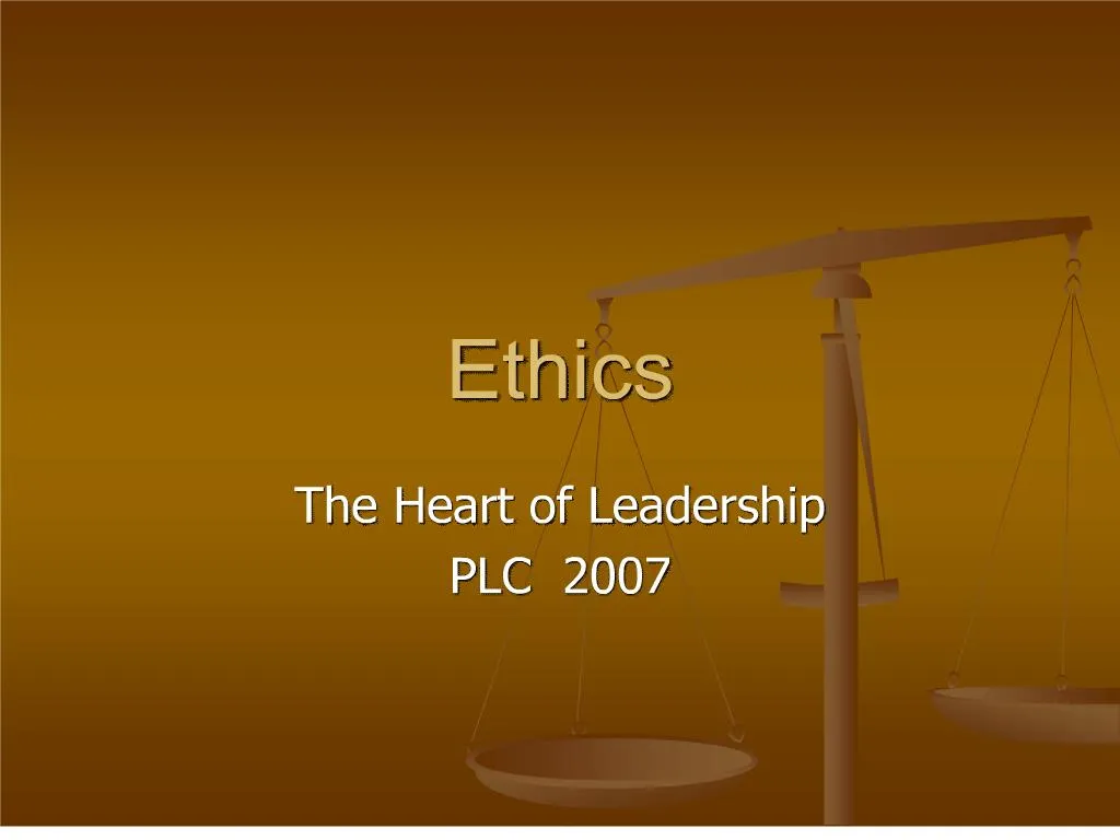 professional ethics slides presentation