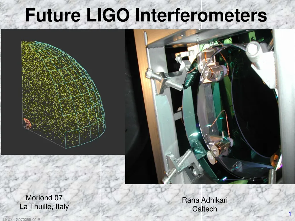 future ligo interferometers n.