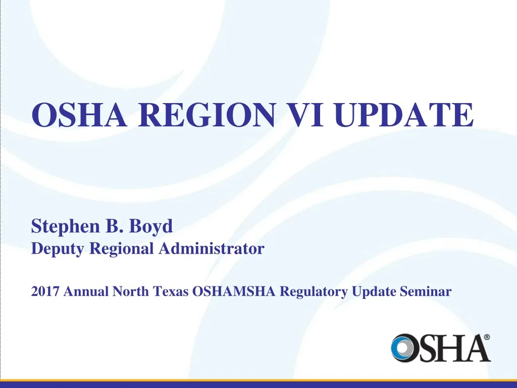 region x osha region x osha