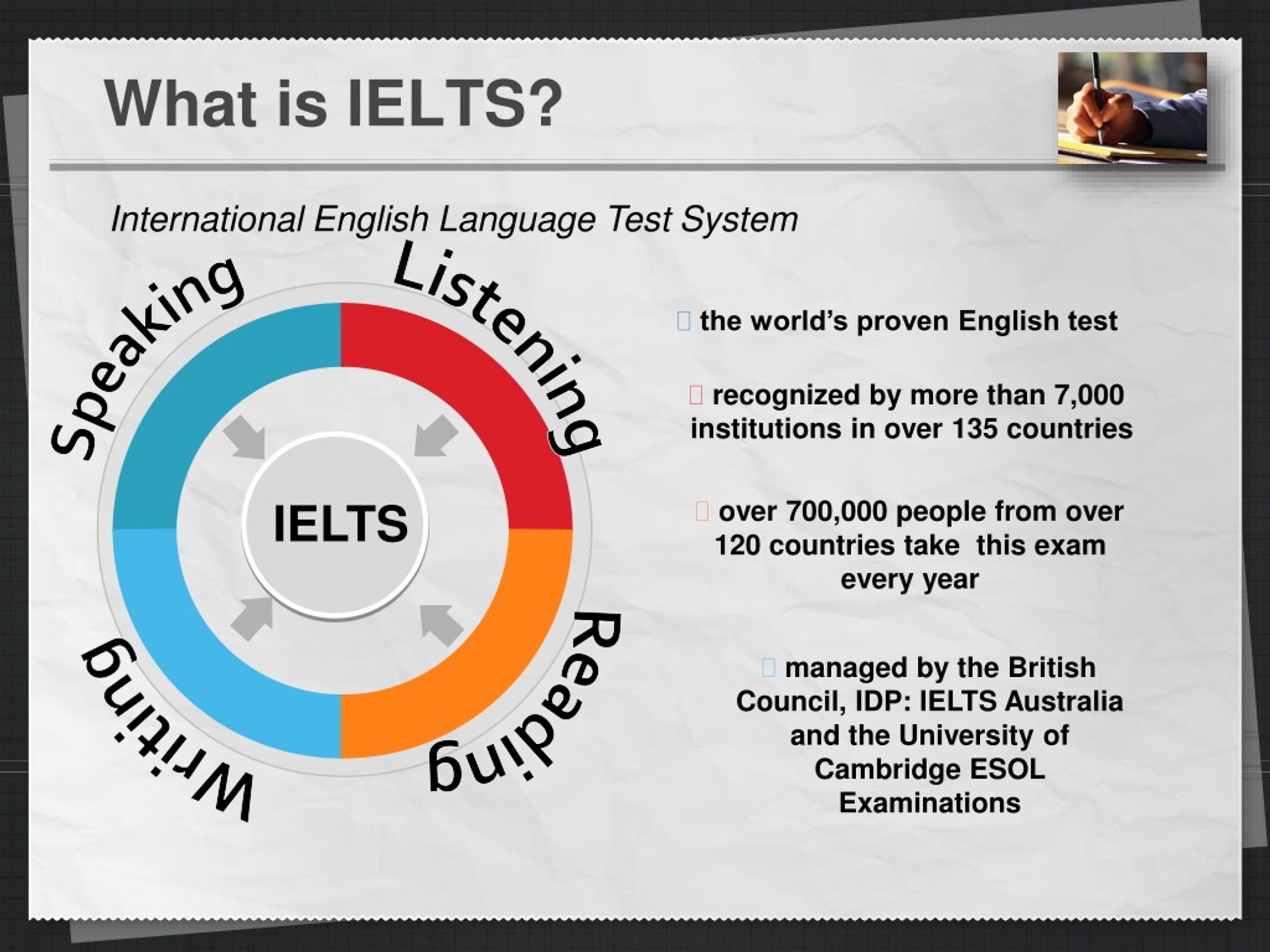 presentation about ielts