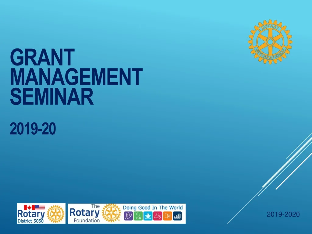 grant management seminar 2019 20 n.