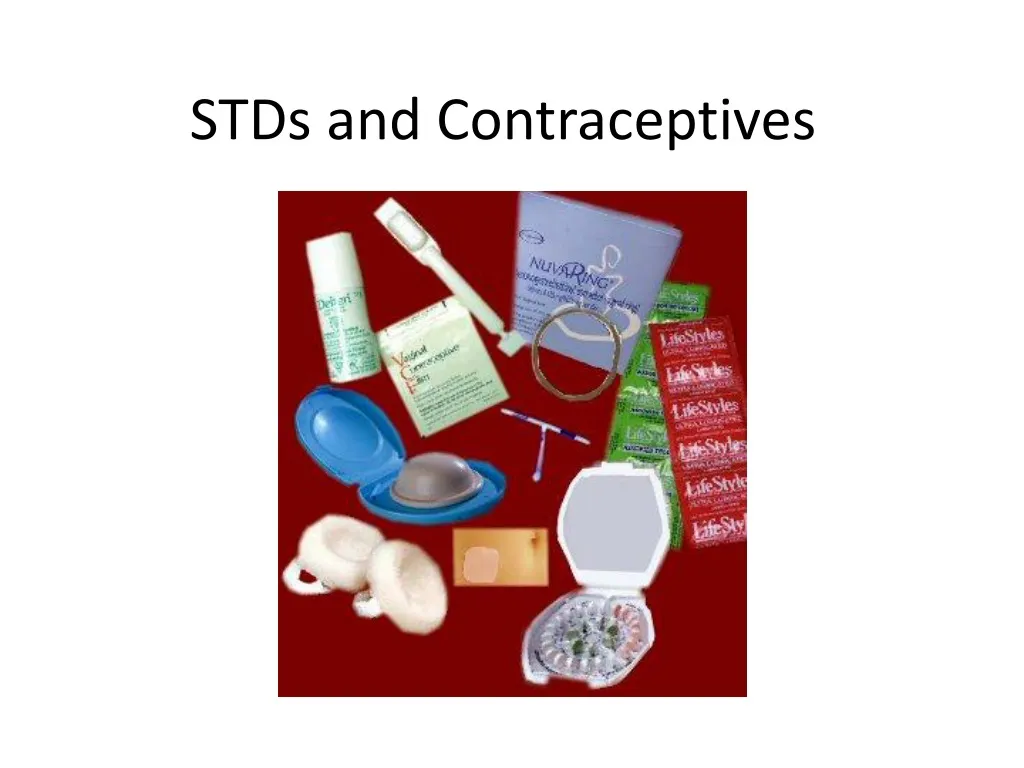 stds and contraceptives n.